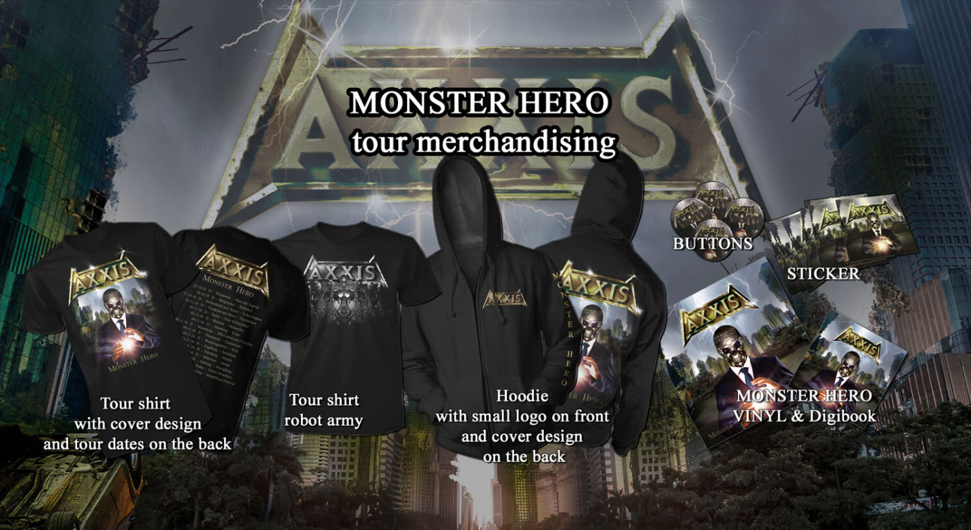new Monster Hero Merchandising